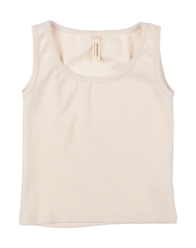 POPUPSHOP Top Beige 100% Organische Baumwolle