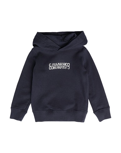 C.P. COMPANY UNDERSIXTEEN Hooded sweatshirt Midnight blue 100% Cotton