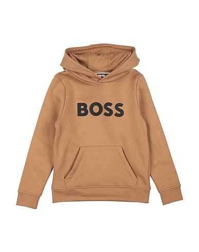 BOSS Sweatshirt Camel 87% Cotton, 13% Polyester, Elastane