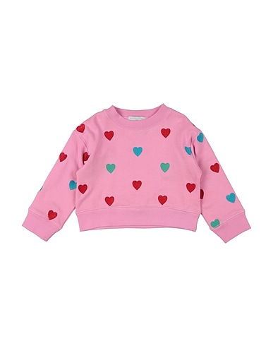 STELLA McCARTNEY KIDS Sweatshirt Antikrosa 100% Papier, Elastan, Polyester