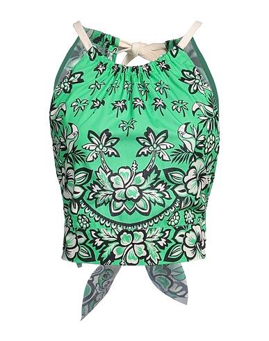 REDValentino Top Verde 100% Cotone