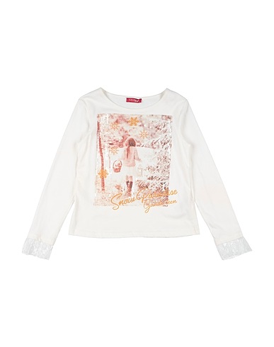 GAUDÌ T-shirt White 100% Cotton, Polyester, PVC - Polyvinyl chloride