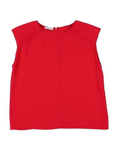 LIU •JO Top Rosso 100% Poliestere