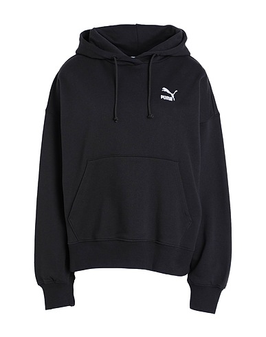 PUMA | Black Women‘s Hooded Sweatshirt | YOOX