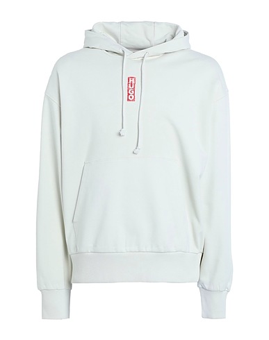 HUGO Hooded sweatshirt Off white 100% Cotton