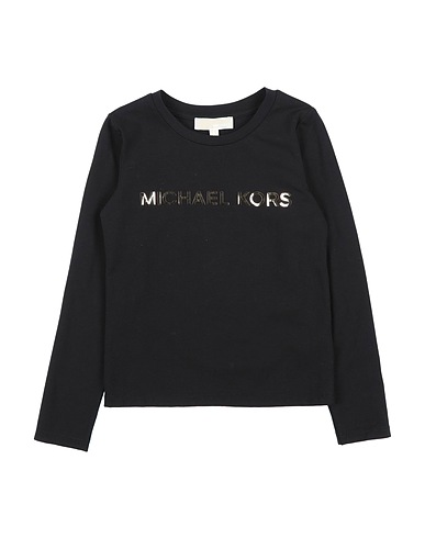 MICHAEL KORS KIDS T-shirt Black 95% Cotton, 5% Elastane, Organic cotton
