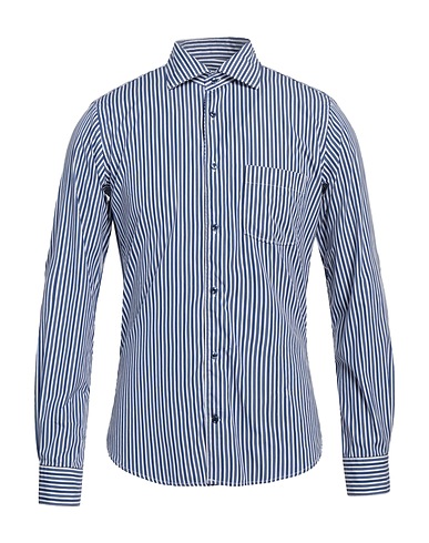 BORSA Striped shirt Blue 100% Cotton