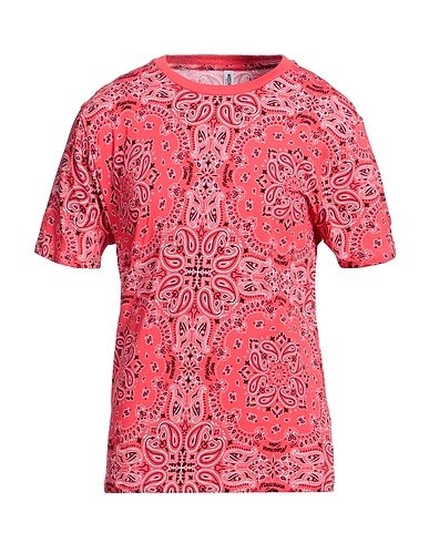 MOSCHINO T-shirt Coral 95% Cotton, 5% Elastane