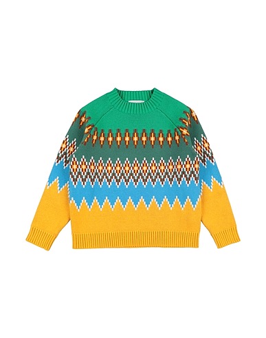 STELLA McCARTNEY KIDS Sweater Green 95% Cotton, 5% Wool