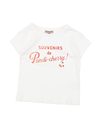 ÉMILE ET IDA T-shirt White 100% Cotton