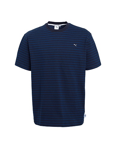 PUMA T-shirt MMQ SERVICE LINE Tee
 Navy blue 100% Cotton