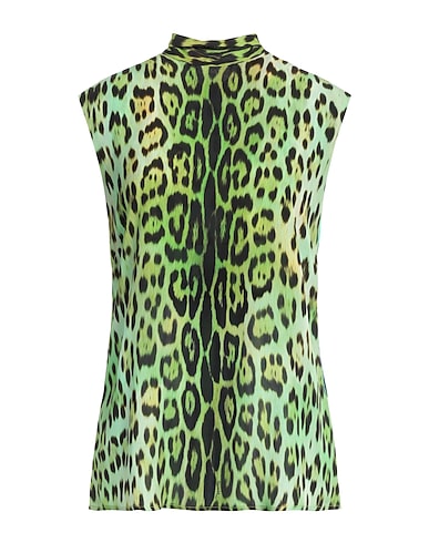 ROBERTO CAVALLI Top Lime green 100% Viscose