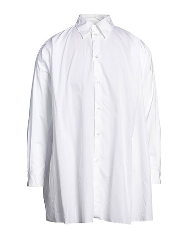 NOIR KEI NINOMIYA Solid colour shirt White 100% Cotton