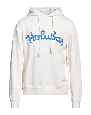 HOLUBAR | Cream Menâs Hooded Sweatshirt | YOOX
