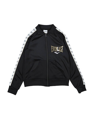 EVERLAST Sweatshirt Black 95% Cotton, 5% Elastane