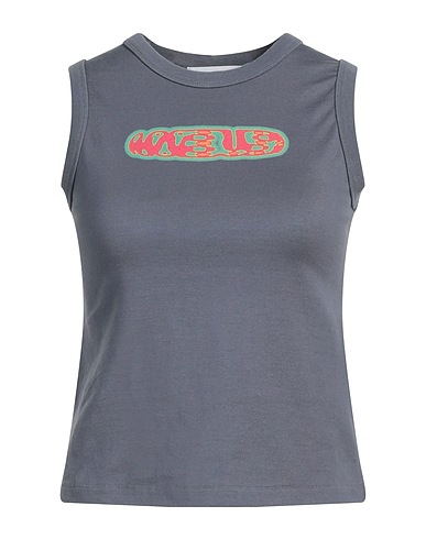 AMBUSH Top Grigio 100% Cotone