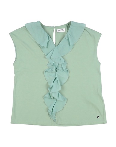 DONDUP Top Light green 100% Cotton