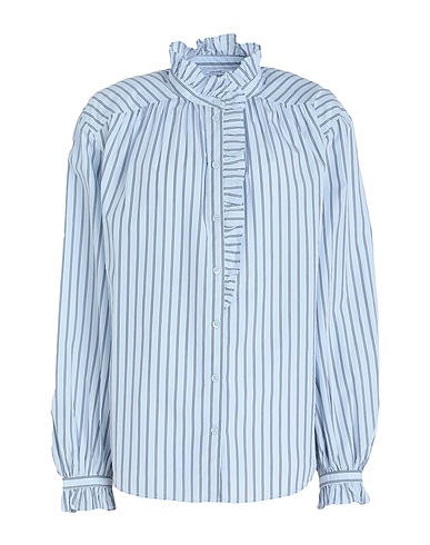 & OTHER STORIES Striped shirt Sky blue 100% Cotton
