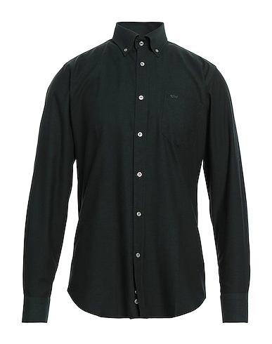 PAUL & SHARK Solid colour shirt 100% Cotton