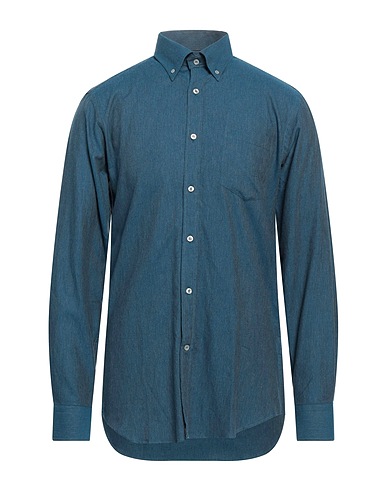 PAUL & SHARK Solid colour shirt 100% Cotton