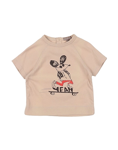 ÉMILE ET IDA T-shirt Beige 100% Cotton