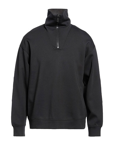 EMPORIO ARMANI Sweatshirt Black 51% Cotton, 49% Modal, Wool