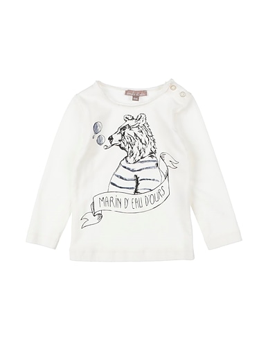 ÉMILE ET IDA T-shirt White 100% Cotton