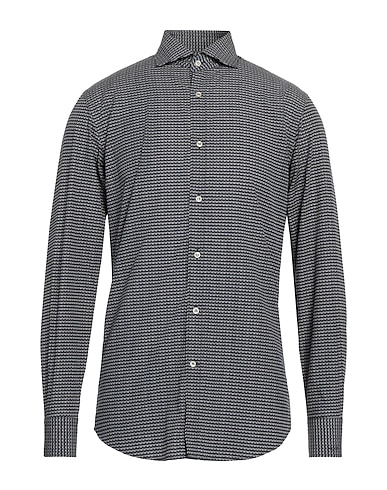 PAUL & SHARK 柄入りシャツ コットン 100%