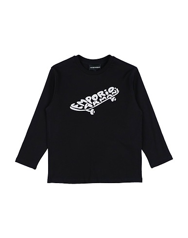 EMPORIO ARMANI T-shirt Midnight blue 100% Cotton