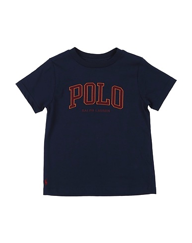 POLO RALPH LAUREN T-shirt Logo Cotton Jersey Tee
 Blu notte 100% Cotone