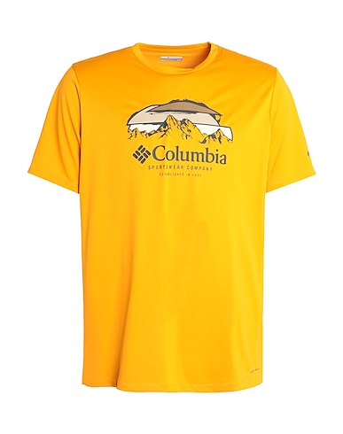 COLUMBIA T-shirt Columbia Hike™ Graphic SS Tee
 Marigold 100% Polyester