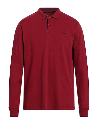 HARMONT & BLAINE Polo shirt Burgundy 100% Cotton
