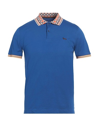 HARMONT & BLAINE Polo shirt Blue 100% Cotton