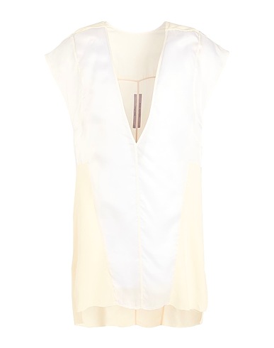 RICK OWENS Ｔシャツ アイボリー キュプラ 100% / レーヨン / アセテート