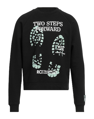 REESE COOPER Sweatshirt Black 100% Cotton