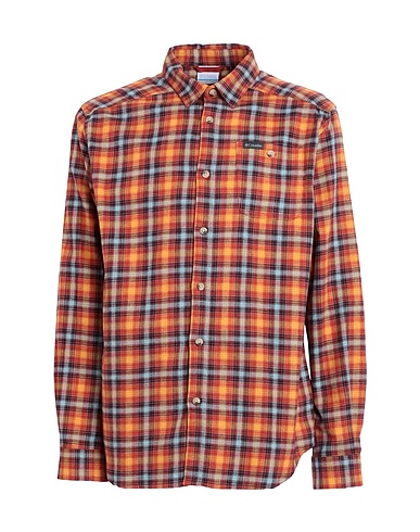 COLUMBIA Checked shirt Cornell Woods™ Flannel Long Sleeve Shirt
 Rust 97% Cotton, 3% Elastane