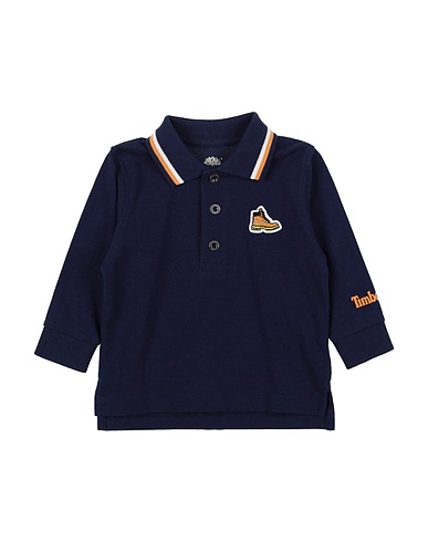 TIMBERLAND Polo shirt Midnight blue 100% Cotton
