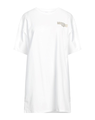 MOSCHINO T-shirt White 94% Cotton, 6% Elastane