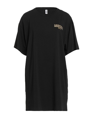 MOSCHINO 티셔츠 블랙 94% 코튼, 6% 엘라스테인