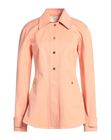 CEDRIC CHARLIER Jacket Salmon pink 97% Cotton, 3% Elastane