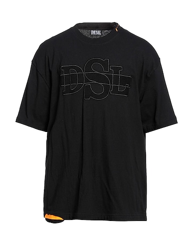 DIESEL T-shirt Black 100% Cotton