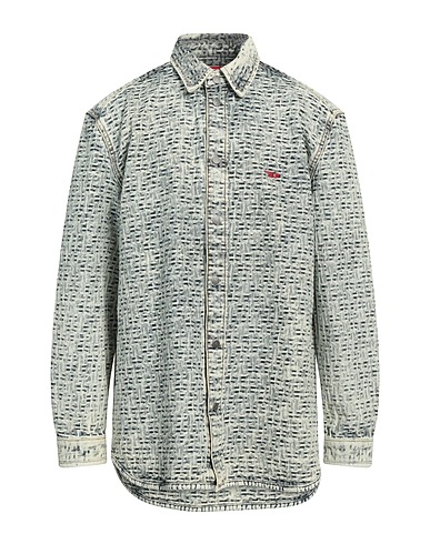 DIESEL Denim shirt Blue 100% Cotton