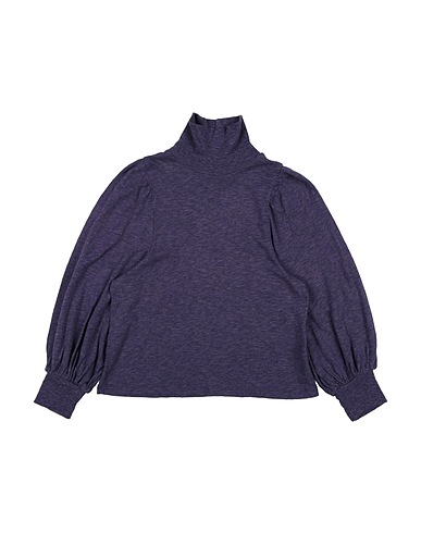 BELLEROSE T-shirt Dark purple 50% Cotton, 50% Viscose