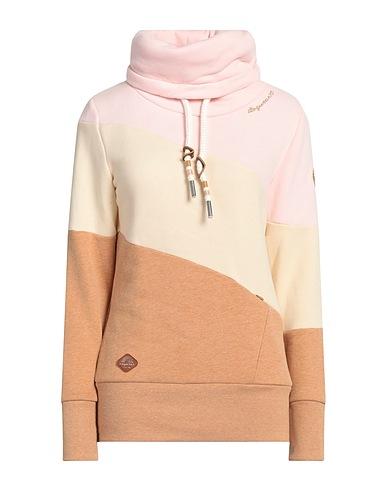 RAGWEAR Sweatshirt Light pink 65% Cotton, 35% Polyester