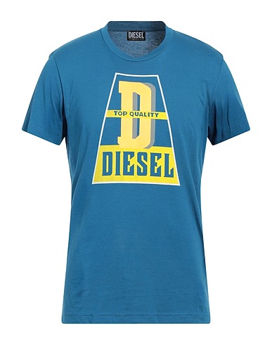 DIESEL T-shirt Deep teal 100% Cotton