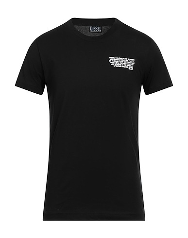 DIESEL T-shirt Black 100% Cotton