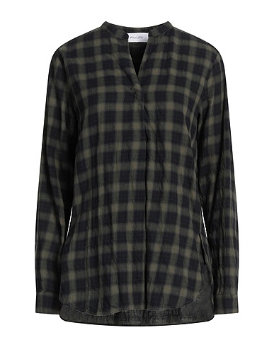 AGLINI Top Sage green 99% Cotton, 1% Elastane