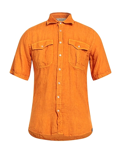 GRAN SASSO Linen shirt Orange 100% Linen
