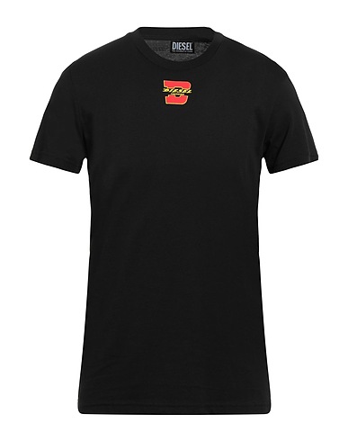DIESEL T-Shirt Schwarz 100% Baumwolle