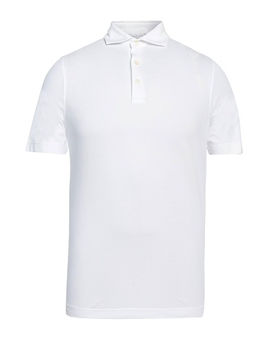 FILIPPO DE LAURENTIIS Polo shirt White 100% Cotton